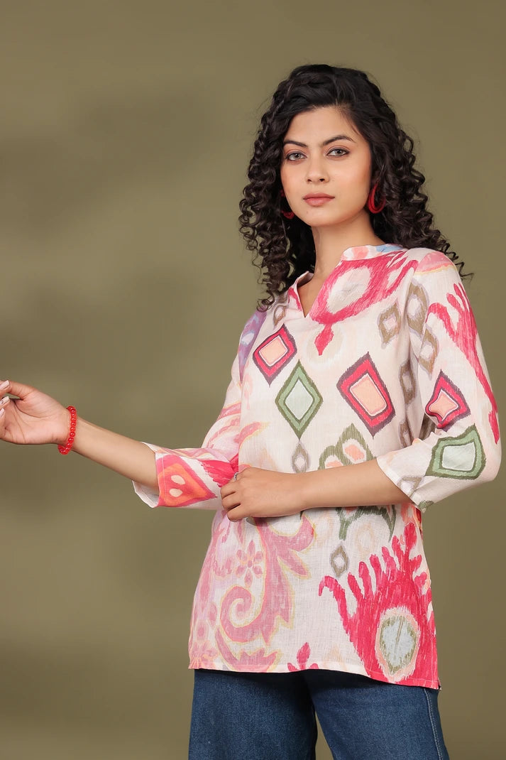 Kaleidoscope Dreams Print Tunic