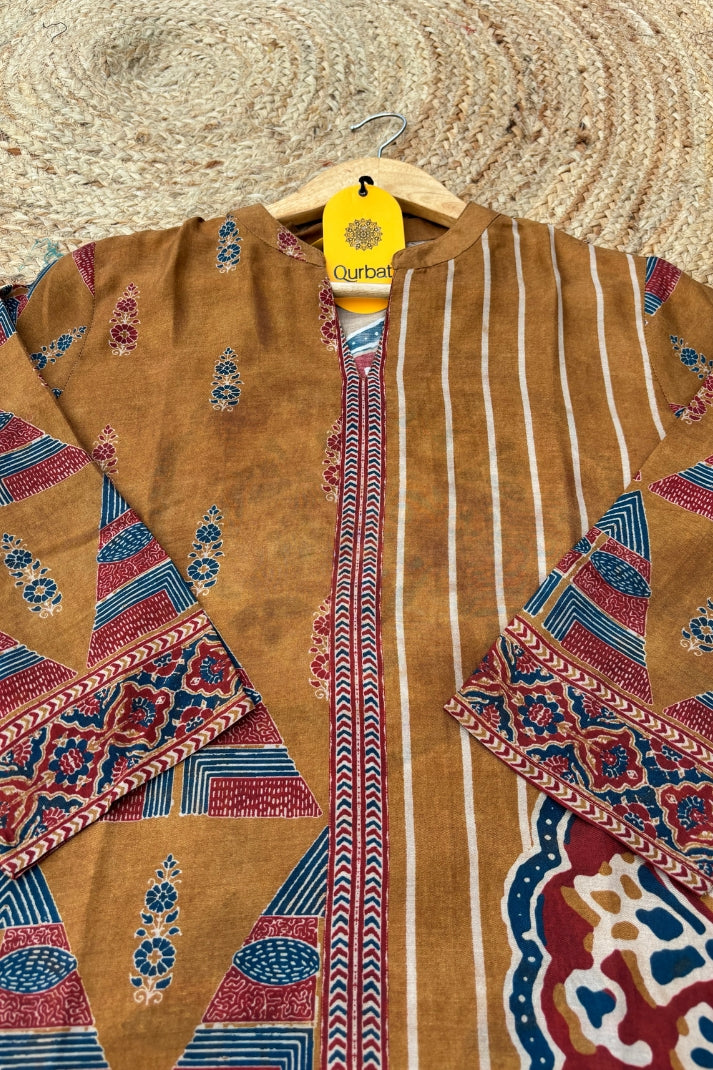 Mustard Muslin Short Kurti – Vibrant, Comfortable & Stylish