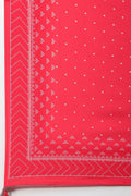 Pink Digital Print Suit Set for Women with Zari Embroidery - Qurbat
