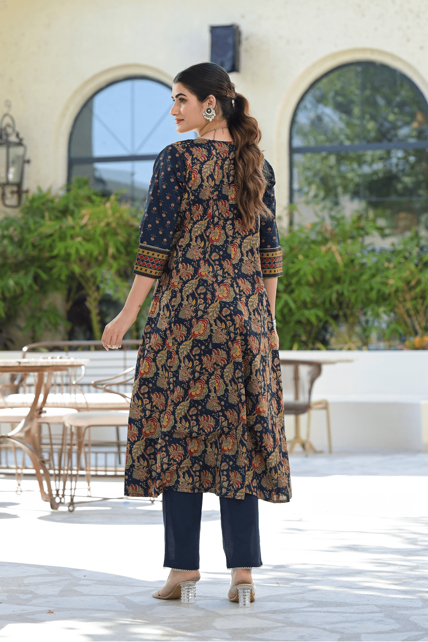Three - Piece cotton Suit Set - Qurbat