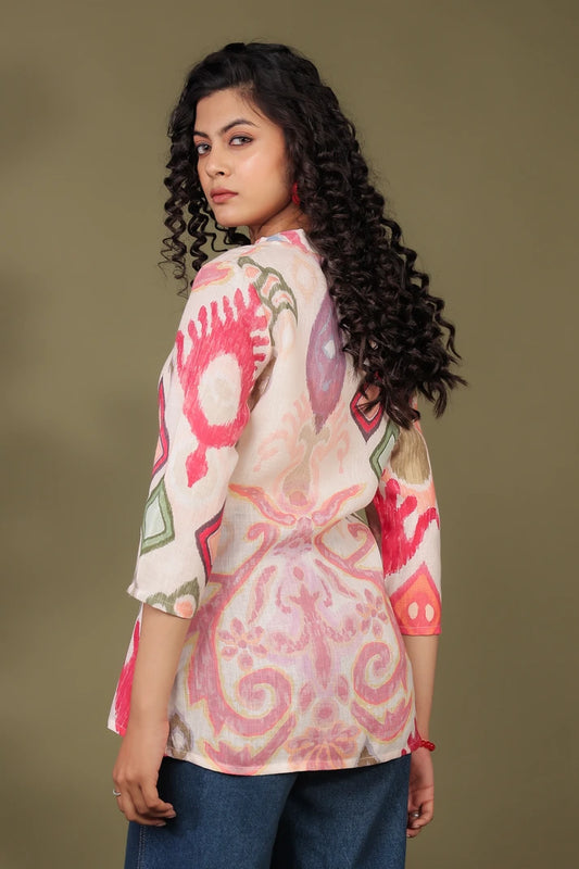 Kaleidoscope Dreams Print Tunic