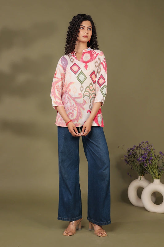 Kaleidoscope Dreams Print Tunic