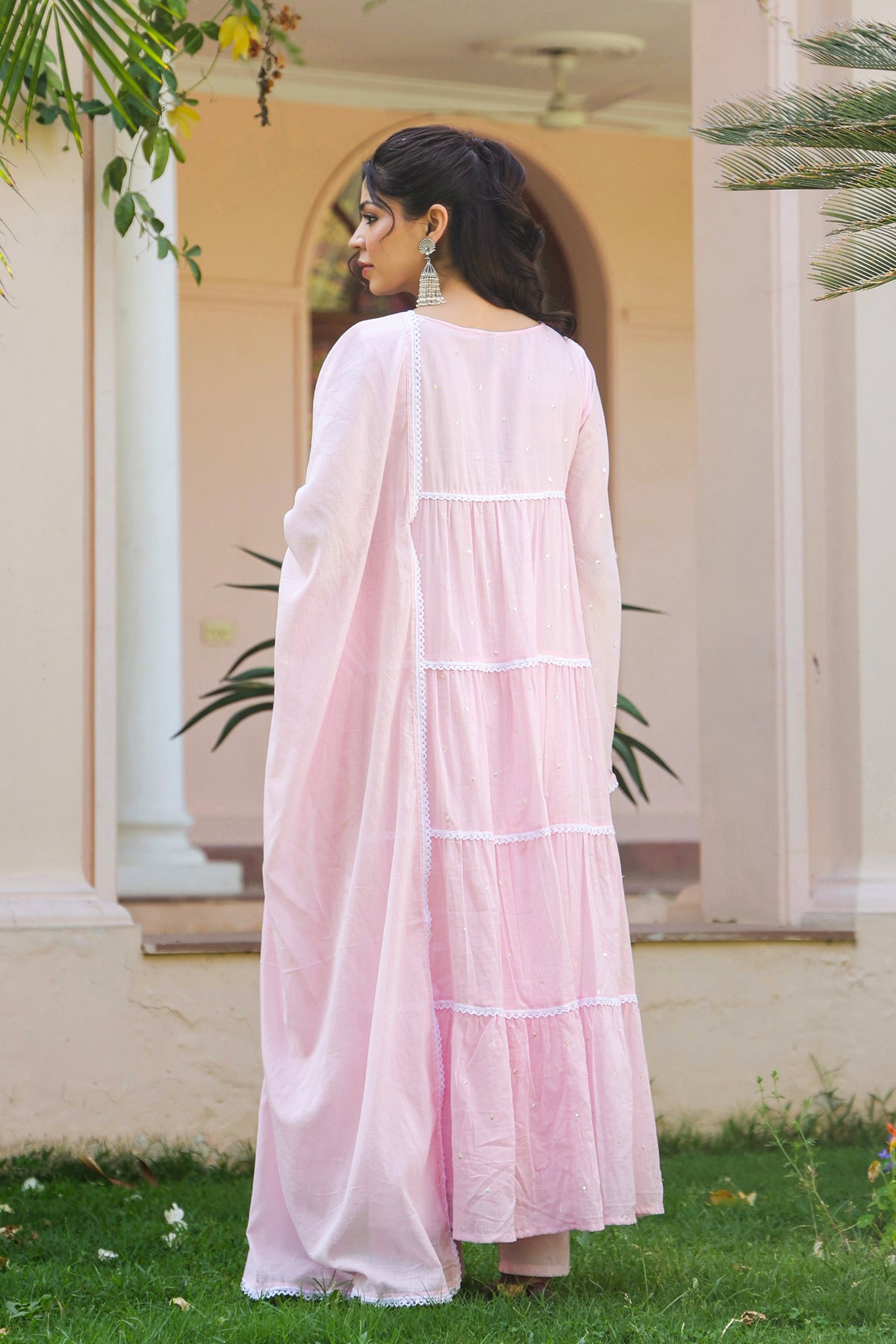 Rosewater Tiered Suit Set