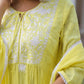 Sunshine Bloom Chikankari Suit Set