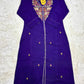 Premium Purple Suit Set with Hand Embroidery