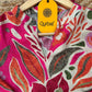 Vibrant Pink Floral Muslin Short Kurti – Bold, Breezy & Beautiful