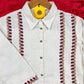 Floral Embroidery Khadi Cotton Co-ord Set