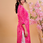 Stylish Magenta Muslin Straight Kurta
