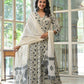 Black 3pc Cotton Suit Set