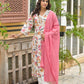 Multicolor Printed Crepe Co-ord Set