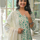 Green Cotton 3-Piece Suit Set