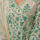 Green Cotton 3-Piece Suit Set