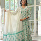 Green Cotton 3-Piece Suit Set