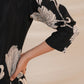 Black Silk Digital Printed Co-ord Set