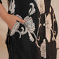 Black Silk Digital Printed Co-ord Set