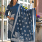 Amethyst Bloom Printed Kurta Set with Dupatta