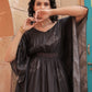 Midnight Bloom Kaftan Dress