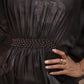 Midnight Bloom Kaftan Dress