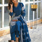 Amethyst Bloom Printed Kurta Set with Dupatta