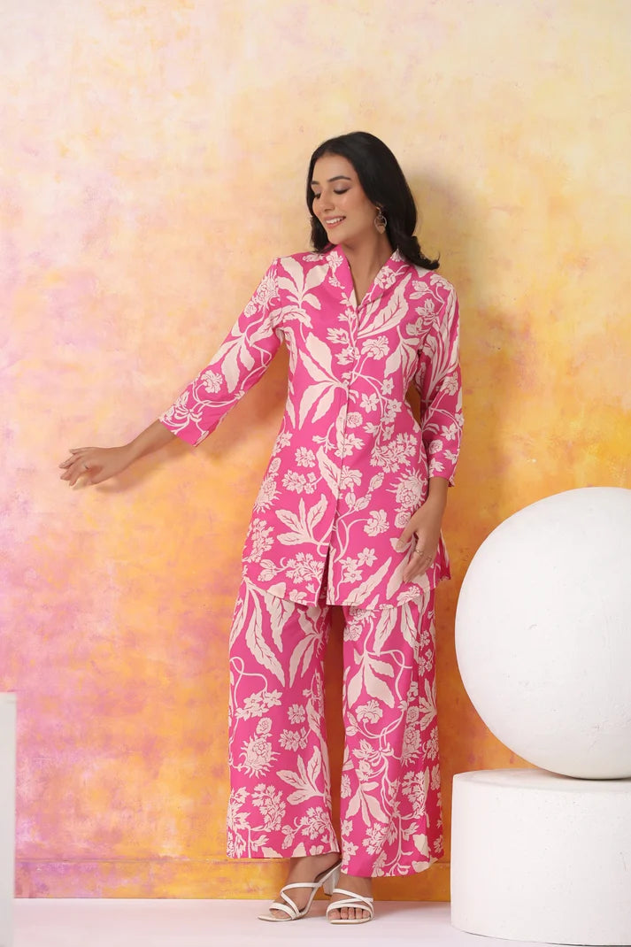 Rani Silk Digital Printed Co-ord Set