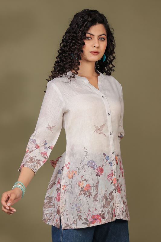 Coastal Breeze Printed Suit Set