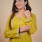 Classic Heena Green Embroidered Suit Set with Dupatta