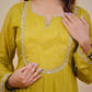 Classic Heena Green Embroidered Suit Set with Dupatta