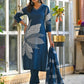 Amethyst Bloom Printed Kurta Set with Dupatta - Qurbat