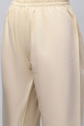 Beige Printed Suit Set for Women – Elegant & Timeless - Qurbat