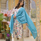 Blue 3pc Cotton Set - Qurbat