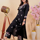 Elegant Black Kurta Set – A Fusion of Comfort & Style - Qurbat