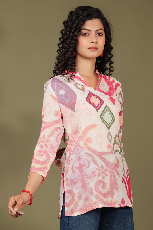 Kaleidoscope Dreams Print Tunic