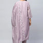 Lavender Digital Print with Handwork Suit Set for Women - Qurbat