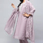 Lavender Digital Print with Handwork Suit Set for Women - Qurbat