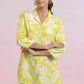 Lemon Digital Print Kurti - Qurbat
