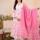 Blossom Hues Printed Suit Set