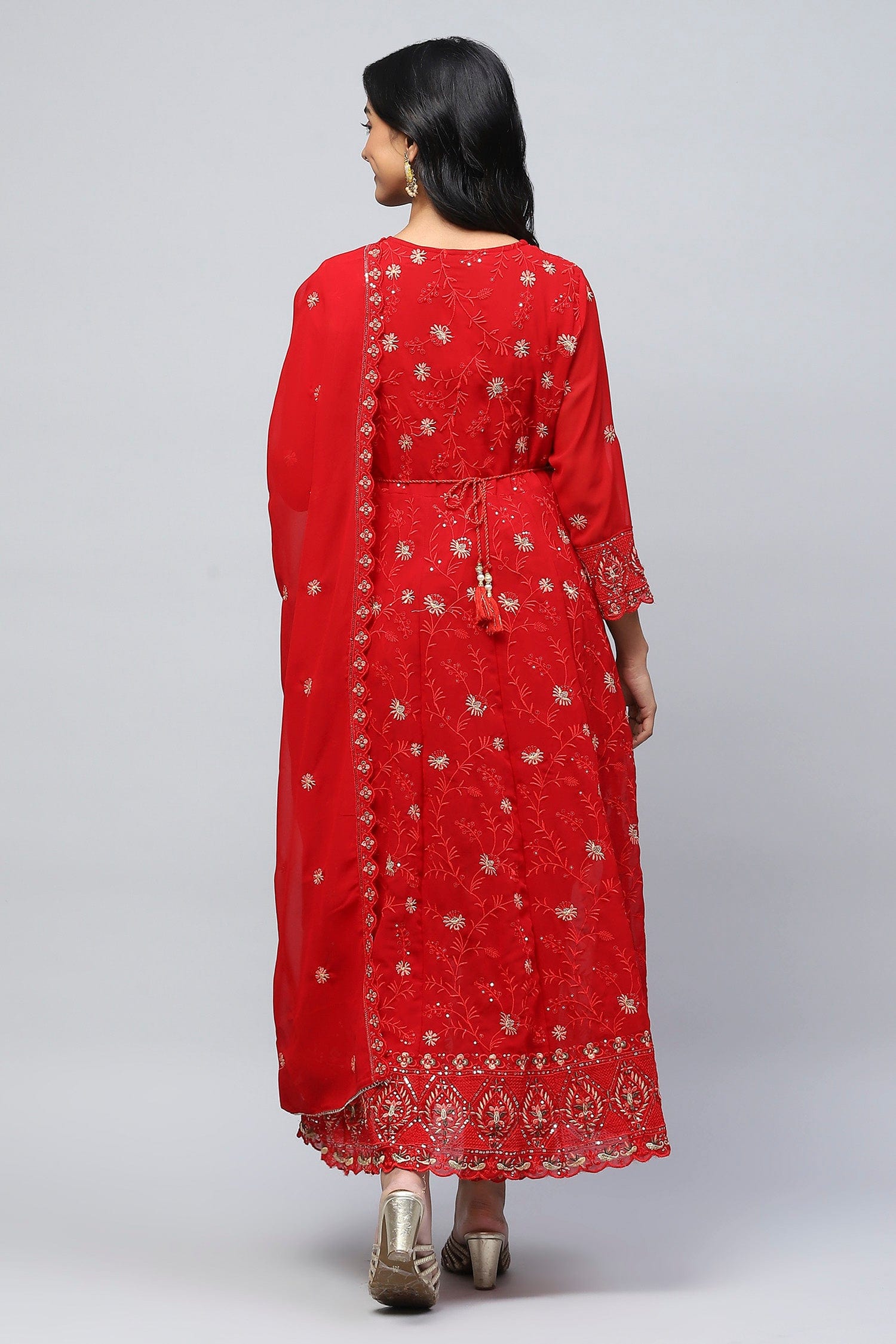 Rani Neck Embroidery Suit Set for Women - Qurbat