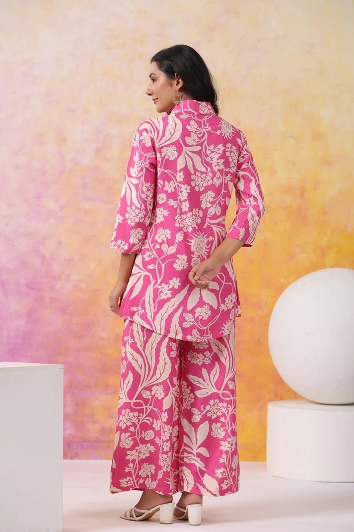 Rani Silk Digital Printed Co - ord Set - Qurbat