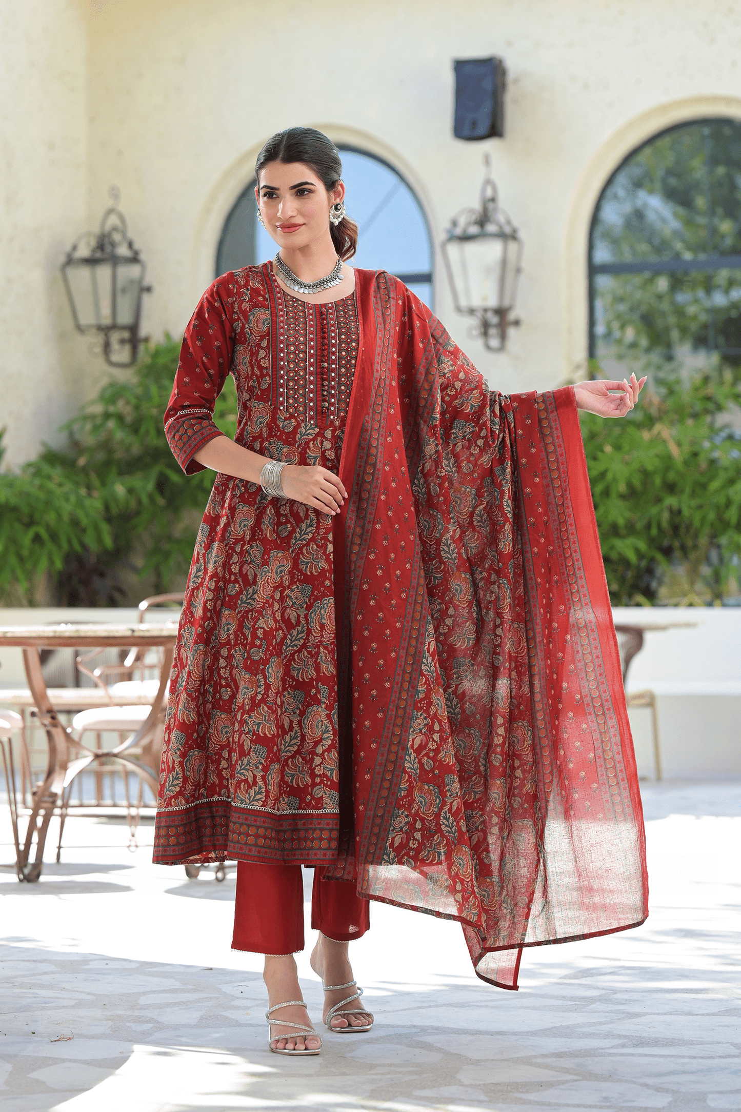 Three-Piece cotton Suit Set