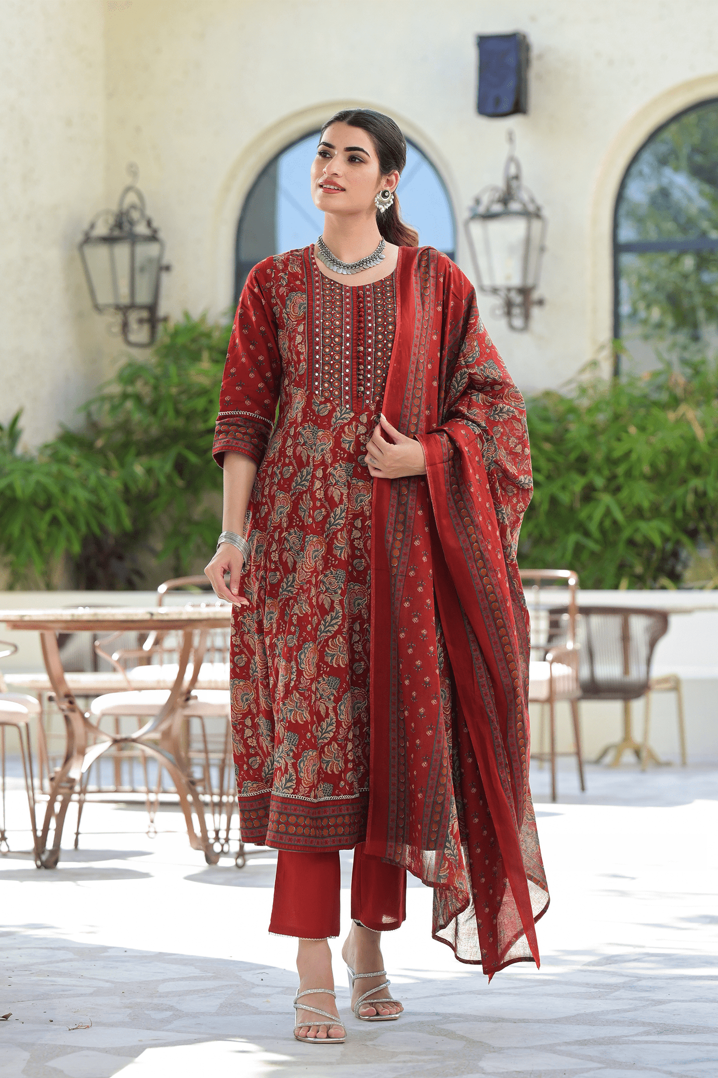 Three-Piece cotton Suit Set
