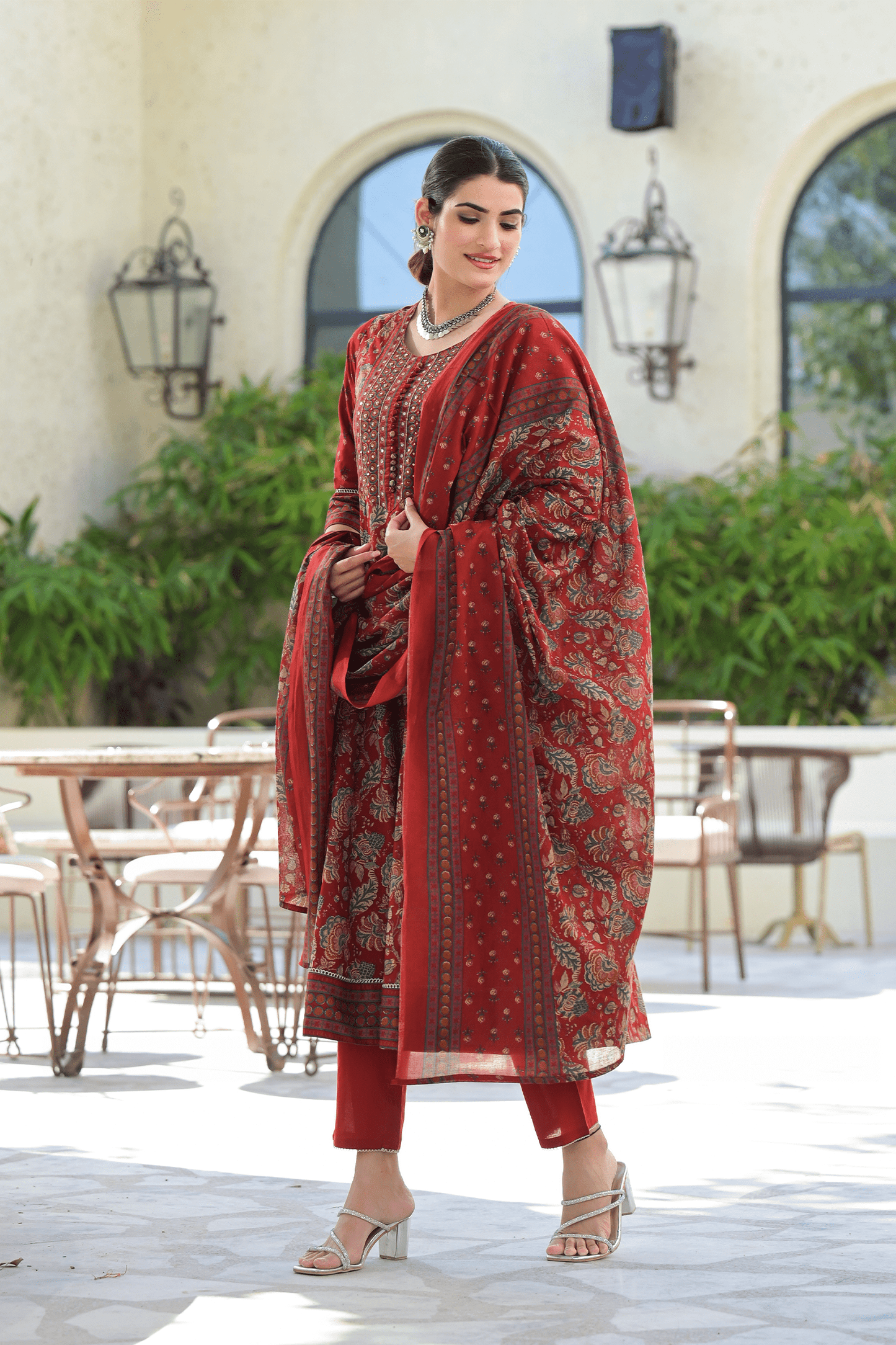 Three-Piece cotton Suit Set