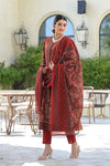 Three - Piece cotton Suit Set - Qurbat
