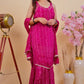 Timeless Bandhani Print Sharara Set with Dupatta - Qurbat