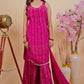 Timeless Bandhani Print Sharara Set with Dupatta - Qurbat