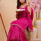 Timeless Bandhani Print Sharara Set with Dupatta - Qurbat
