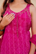 Timeless Bandhani Print Sharara Set with Dupatta - Qurbat