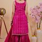 Timeless Bandhani Print Sharara Set with Dupatta - Qurbat