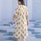 Ivory Bloom Printed Anarkali Suit Set